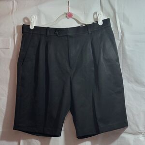 Paul Fredrick, Like New, Black Men's Shorts, Waist 34', Length 21"